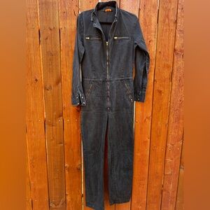 MALE coveralls fitted size medium. Fits like a 30X32, light denim